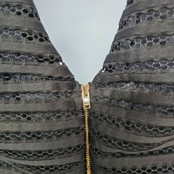 Vintage Guess Y2K Tank Crochet Stripes Goth Whimsigoth Fairy Grunge XS - Picture 7 of 11